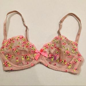 Agent Provocateur 32C Floral Bra